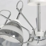 Потолочная люстра на штанге DeMarkt Альфа 324018005