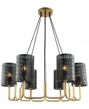 Потолочная люстра Lumien Hall Ноэль 4005/6P-GD-BK