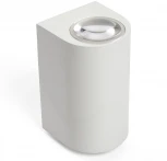 Архитектурная подсветка Feron Корфу 48478 DH053, 2*5W, 800Lm, 4000K, белый Бостон (LED, 220V, IP54)