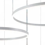 Подвесной светильник Indigo Galass V000029L (ночной режим, LED, 220V, пульт управления, на тросе)