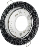 Встраиваемый точечный светильник ЭРА DK LD51 WH/BK (220V, круглые)