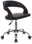 Кресло Бюрократ CH-370SL черный эко.кожа крестовина металл хром
