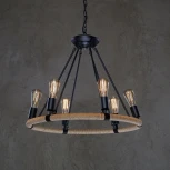 Подвесная люстра Loft It Rope Filament LOFT1861/6 кольцо