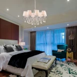 Подвесная люстра Arte Milano AM340369 340369/8 WT (220V, подвески, на цепи)