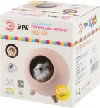Ночник светодиодный с выключателем регулировкой яркости и зарядкой от USB ЭРА NLED-468-1W-P