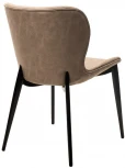 Стул КЛОД, цвет Kiprus-03 Латте, искусственная замша / черный каркас M-City 688M05066