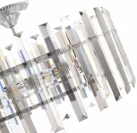 Потолочная люстра хрустальная на штанге Arte Milano Sorrento-1409 371409/6/100/470 CR (220V)