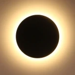 Настенный уличный светильник Arte Lamp Nimbo A3412AL-1BK (LED, 220V, круглые, IP65)