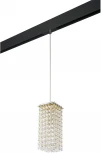 Трековый светильник однофазный 220V Lightstar Cristallo PRO795422 (хрусталь)