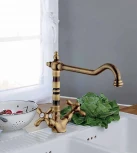 Смеситель Paini Liberty 17F3570BKM для кухонной мойки