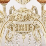 Подвесная люстра Bohemia AL7901 AL79101/8/250 B WMG P Amber/M-1F