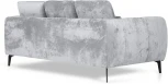 Диван Amsterdam трехместный ОГОГО (арт.786598), (Ткань,Велюр/Светло-серый)