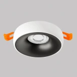 Светильник встраиваемый GU10 50W Белый/Черный IL.0029.0005-WBK Imex IL.0029.0005-WBK