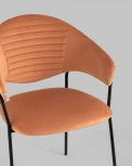 Стул Stool Group Алексис велюр оранжевый УТ000035130