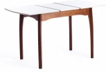 Стол CATERINA бук, мдф, 100+30x70x75, коричневый, белый Tetchair 15856