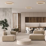 Потолочный светильник круглый светодиодный Rim MOD058CL-L35BSK Maytoni (220V, кольцо)