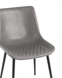 Стул Stool Group Деймон экокожа серый УТ000036396