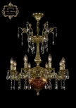 Подвесная люстра Art Classic 31.19 31.19.8.CK125SP.250SP.G.Sp.Amber.1A