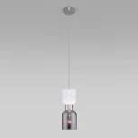 Подвесной светильник Eurosvet Tandem 50118/1 никель (220V, на проводе, круглые)