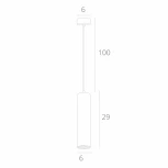 Подвесной светильник Arte Lamp Lira A5600SP-1WH