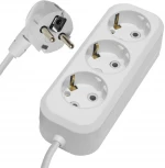 Удлинитель 3-х местный 5 метров с заземлением Stekker Home 39215