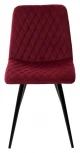 Стул CHILLI-X ВИННЫЙ #16, велюр / черный каркас 4 шт/ 1 к