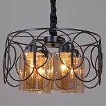 Подвесная люстра Reluce 03883-0.4-04 BK (220V)