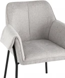 Кресло Stool Group Бесс рогожка светло-серый УТ000035754