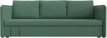 Диван прямой Слим (Зеленый/Рогожка) Лига Диванов арт.121146