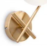 Бра Freya Flaty FR5374WL-01BS (220V, шар)