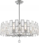 Потолочная люстра на штанге Arte Milano Sorrento-4209 374209/8/350/560 CR (220V, круглые)