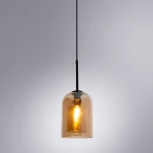 Подвесной светильник Arte Lamp Paio A7015SP-1BK (220V, на проводе, круглые)