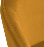 Стул-полукресло Bradex Home Emil медовый с золотыми ножками (RF 0647)