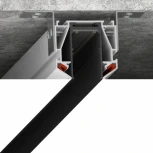 Профиль для монтажа в натяжной ПВХ потолок (S25). 2м Imex Smart Line IL.0050.3400-2-AL