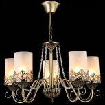 Подвесная люстра Freya Sherborne FR2563-PL-05-BZ (220V, на цепи)