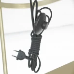 Торшер колонна с полкой со столиком Lussole Seattle LSP-0631 (220V, выключатель, IP21)