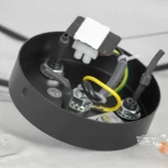 Подвесная люстра Lussole Fishers LSP-8797 (220V, на тросе, шарики)