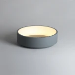 Потолочный светодиодный светильник Tray D45 Gray ImperiumLoft Tray01