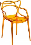 Комплект из 2-х стульев Bradex Home Masters прозрачный оранжевый (FR 0866П)