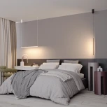 Подвесной светильник LED SP-UMBRA-HANG-H-L900-15W Warm3000 (WH, 120 deg, 230V) (Arlight, IP20 Металл) 036944