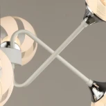 Потолочная люстра на штанге Reluce 04897-0.3-06 WT+CH (220V)