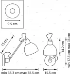 Бра Lightstar Loft 765603