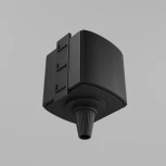 Коннектор для трека Unity черный (однофазный) Maytoni Technical TRA010-1-A-B (220V)