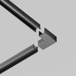 Соединитель угловой для профиля черный Maytoni Elasity IP O-TR001-AC90