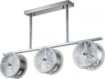 Потолочная люстра на штанге Escada Madeira 2105/3 3х40Вт Е14, металл/стекло, хром