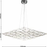 Подвесной светильник Favourite Thinner 4305-12P (LED, 220V, на проводе)