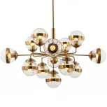 Потолочная люстра на штанге Stilfort Sogno 2134/05/13P (220V, шарики, молекулы)