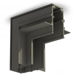 Коннектор угловой внутренний для встраиваемого магнитного шинопровода TRACK SYSTEM GL3363