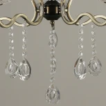 Подвесная люстра Reluce 03804-0.4-05 AB+BK