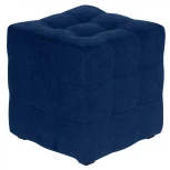 Пуф Dreambag Лотос Синий Велюр 13212